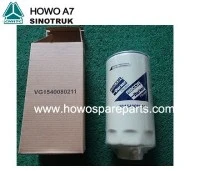 پارکور واقعی سوخت دیزل فیلتر 088042PS / VG1540080211 برای قطعات HOWO A7 420 موتور